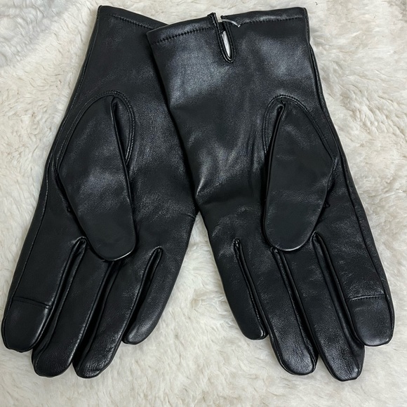Men’s Gloves by 3M in all black leather and size Medium / Large - Picture 3 of 3